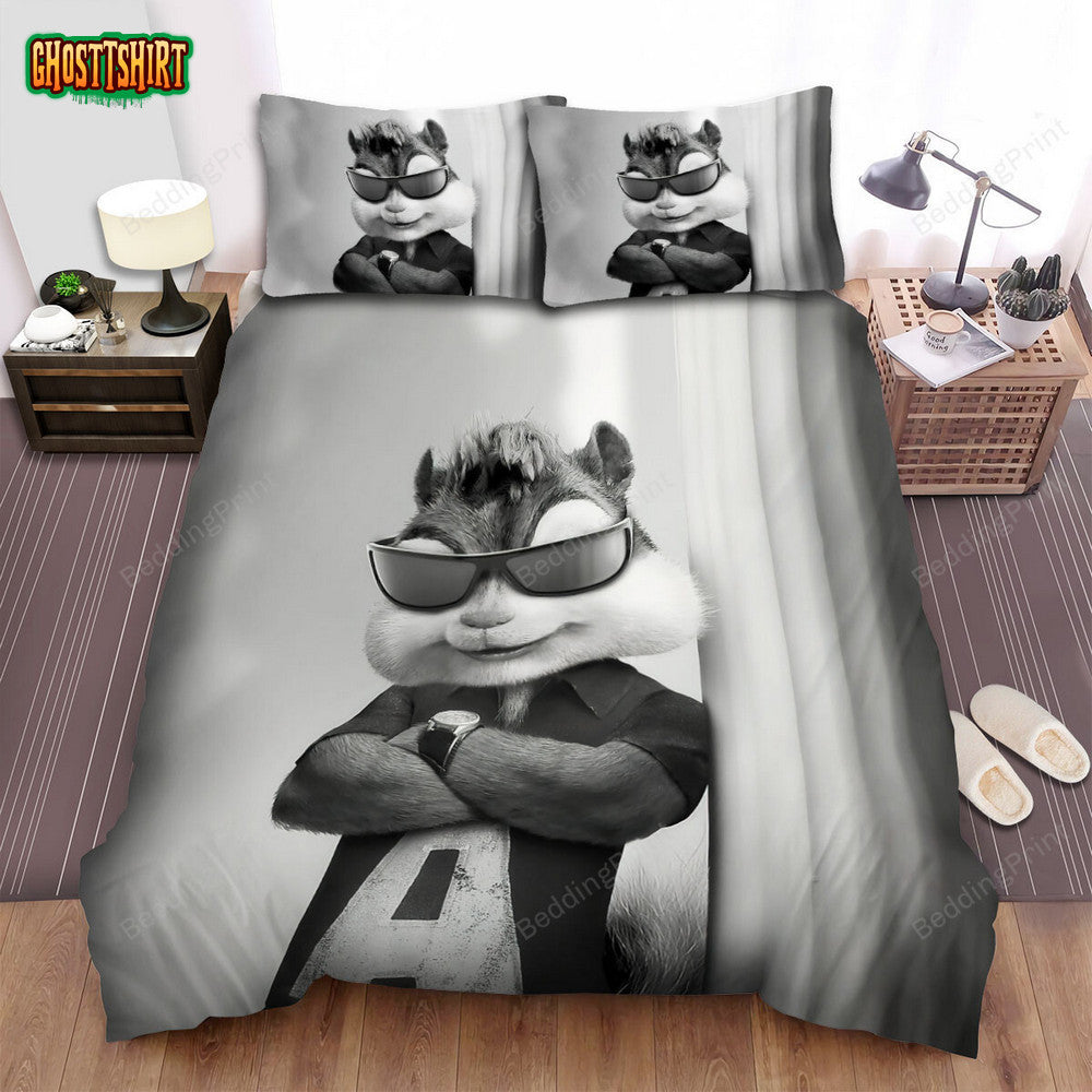 Alvin And The Chipmunks Alvin Poster Bed Sheets Spread Duvet Cover Bedding Set