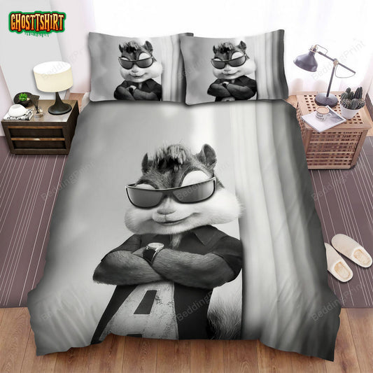 Alvin And The Chipmunks Alvin Poster Bed Sheets Spread Duvet Cover Bedding Set