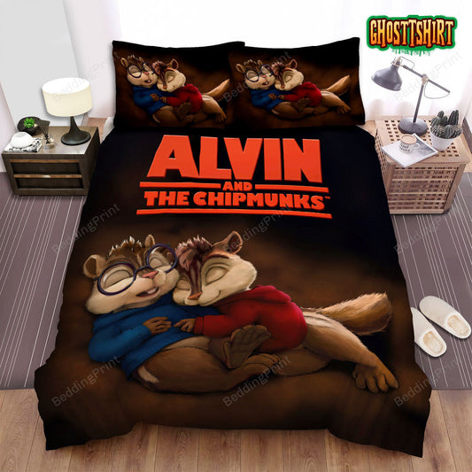 Alvin And The Chipmunks Brothers Chimmunks Bed Sheets Spread Duvet Cover Bedding Set