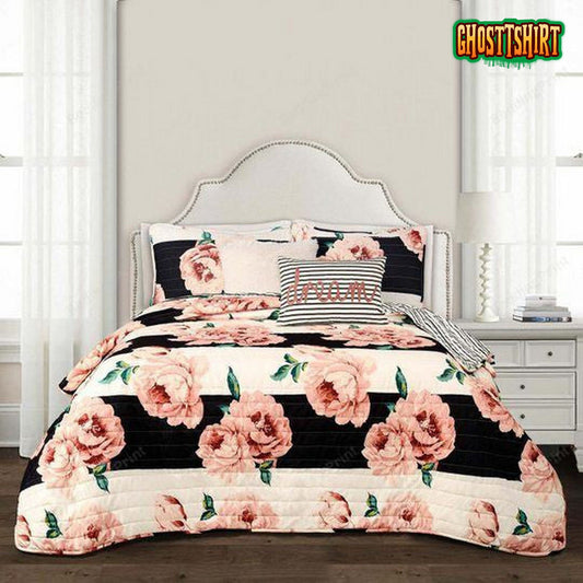 Amara Floral Bed Sheets Duvet Cover Bedding Set
