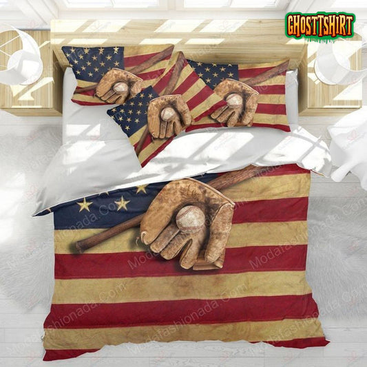 American Baseball Sport 16 Bedding Set
