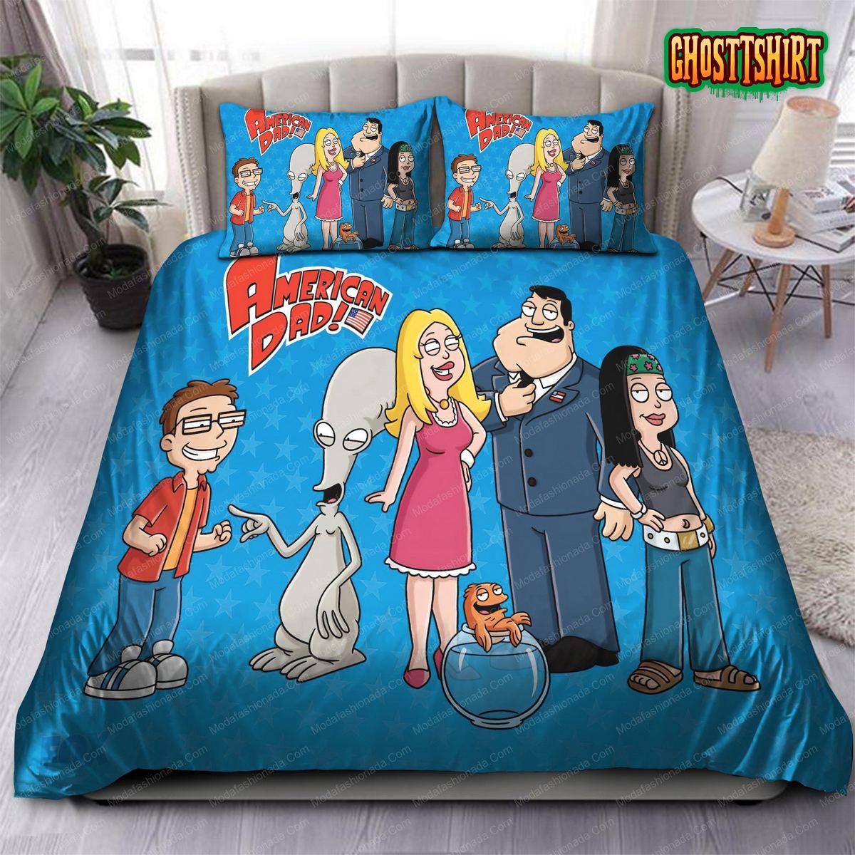 American Dad Bedding Set