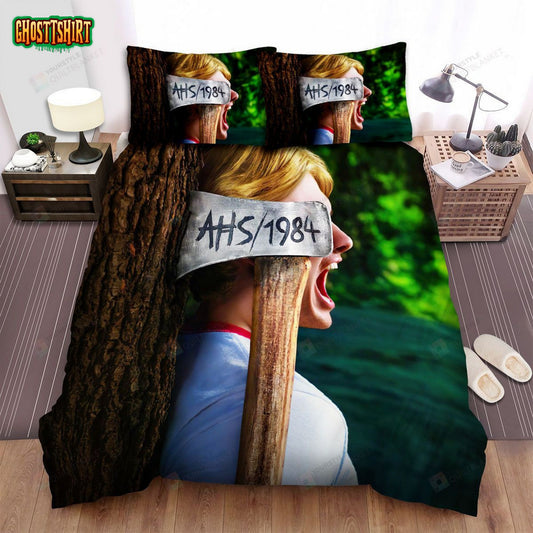 American Horror Story Axe Movie Poster Bed Sheets Spread Comforter Duvet Cover Bedding Set