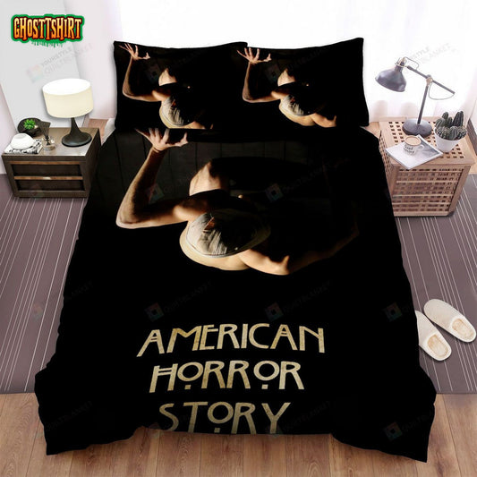 American Horror Story Climbing Movie Poster Bed Sheets Spread Comforter Duvet Cover Bedding Set
