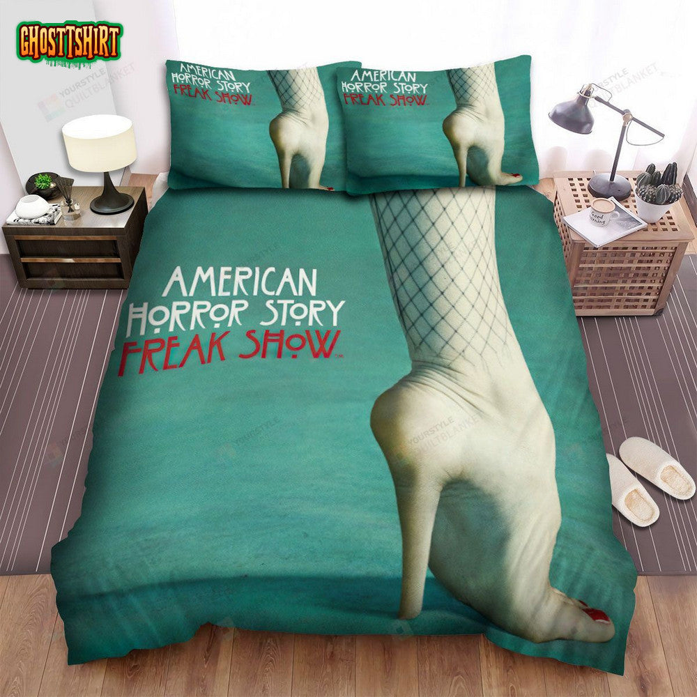 American Horror Story Cothurnus Movie Poster Bed Sheets Spread Comforter Duvet Cover Bedding Set