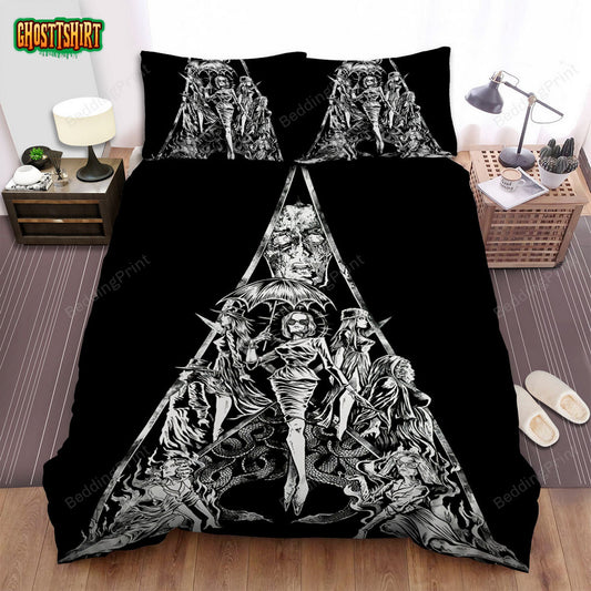 American Horror Story Coven Movie Poster Bed Sheets Duvet Cover Bedding Set