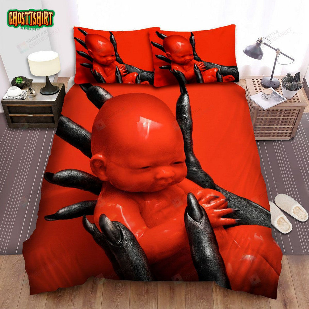 American Horror Story Cuddling Movie Poster Bed Sheets Spread Comforter Duvet Cover Bedding Set