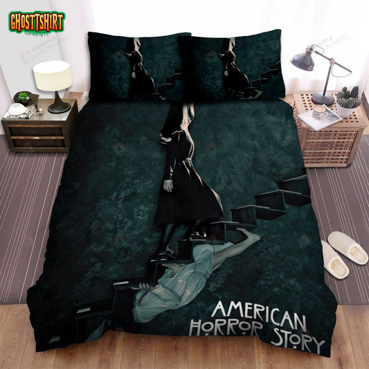 American Horror Story Escape Movie Poster Bed Sheets Spread Comforter Duvet Cover Bedding Set