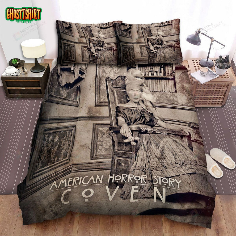 American Horror Story Fearless Movie Poster Bed Sheets Spread Comforter Duvet Cover Bedding Set