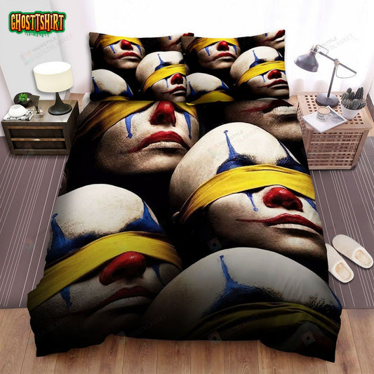 American Horror Story Joker Movie Poster Bed Sheets Spread Comforter Duvet Cover Bedding Set
