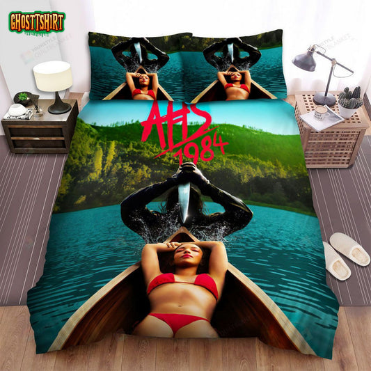 American Horror Story Killer Movie Poster Bed Sheets Spread Comforter Duvet Cover Bedding Set