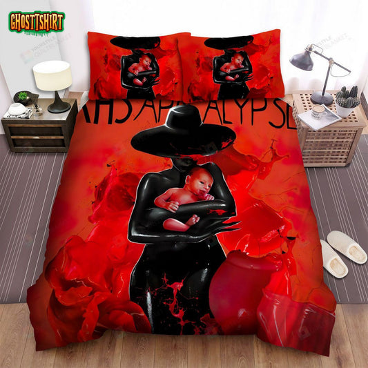 American Horror Story Mama Movie Poster Bed Sheets Spread Comforter Duvet Cover Bedding Set