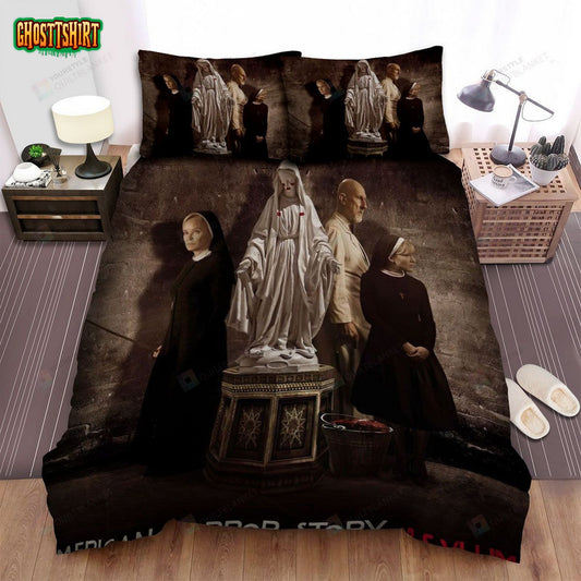 American Horror Story Sisters Movie Poster Bed Sheets Spread Comforter Duvet Cover Bedding Set
