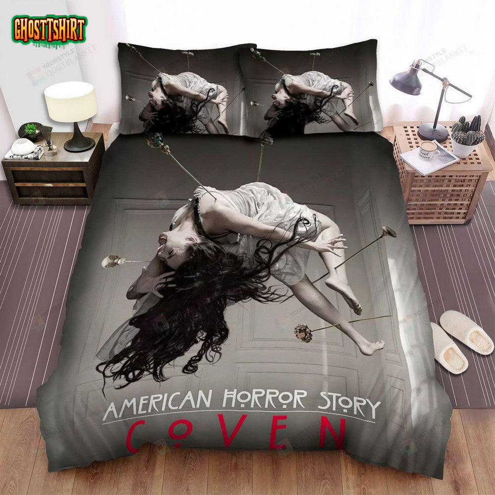 American Horror Story Suspended Movie Poster Bed Sheets Spread Comforter Duvet Cover Bedding Set