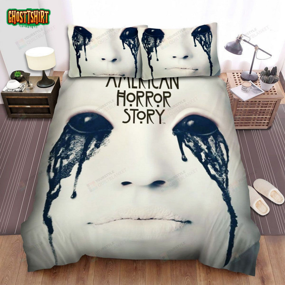 American Horror Story The Nun Movie Poster Bed Sheets Spread Comforter Duvet Cover Bedding Set