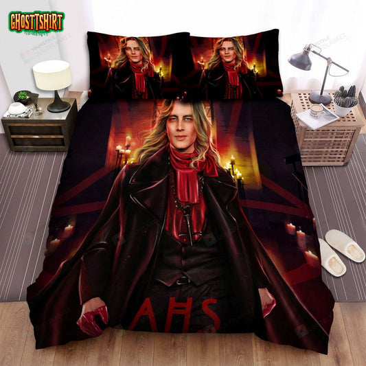 American Horror Story Vampire Movie Poster Bed Sheets Spread Comforter Duvet Cover Bedding Set