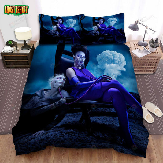 American Horror Story Wallpaper Movie Poster Bed Sheets Spread Comforter Duvet Cover Bedding Set