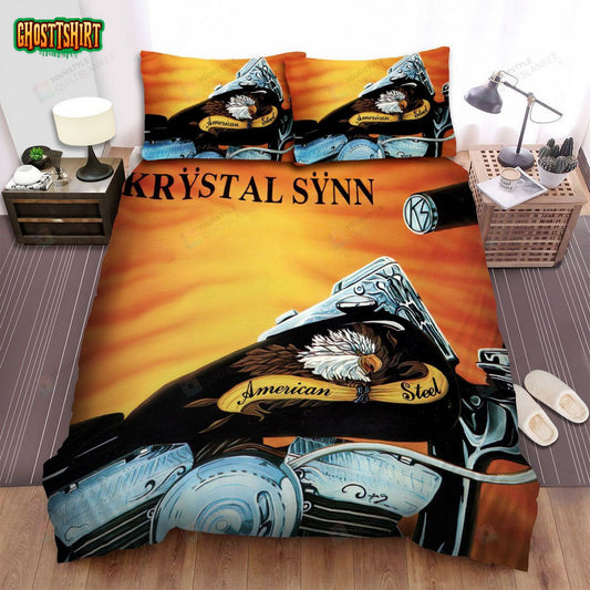 American Steel Band Krvstal Synn Bed Sheets Spread Comforter Duvet Cover Bedding Set