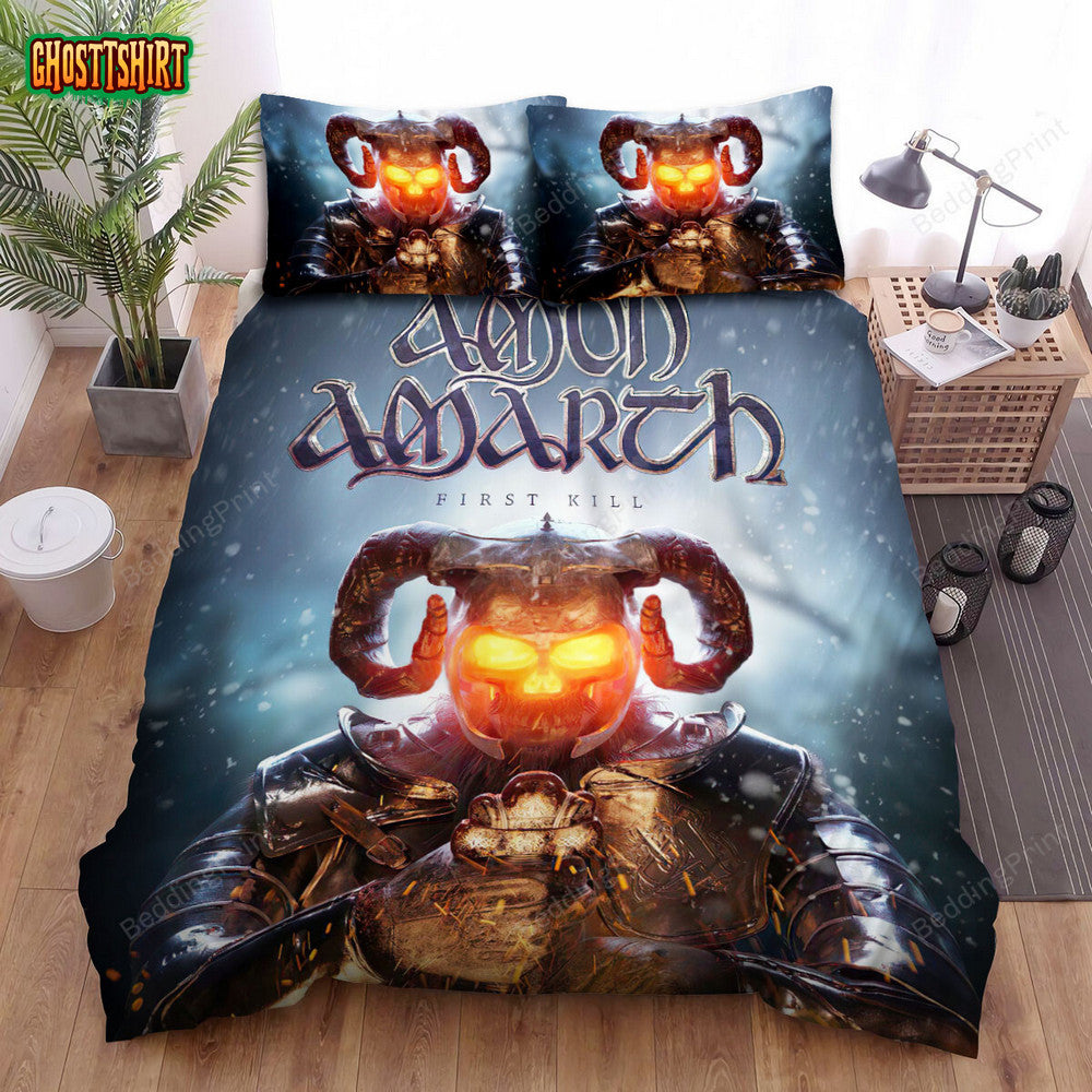 Amon Amarth Band Armor Bed Sheets Duvet Cover Bedding Set