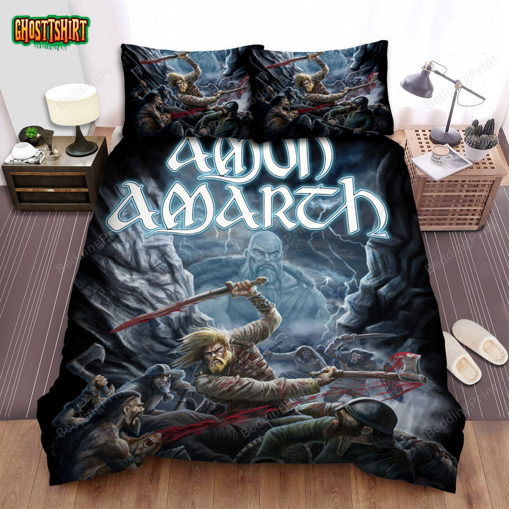 Amon Amarth Band Death Bed Sheets Duvet Cover Bedding Set