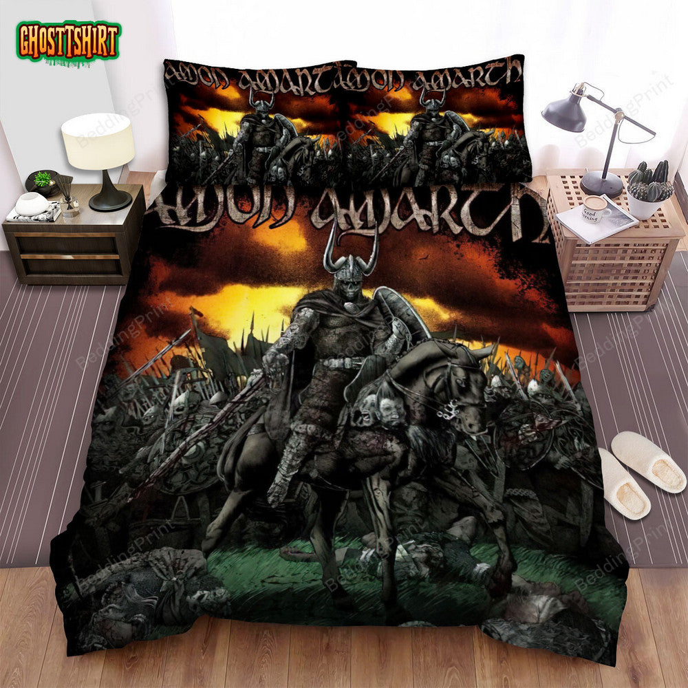 Amon Amarth Band War Bed Sheets Duvet Cover Bedding Set