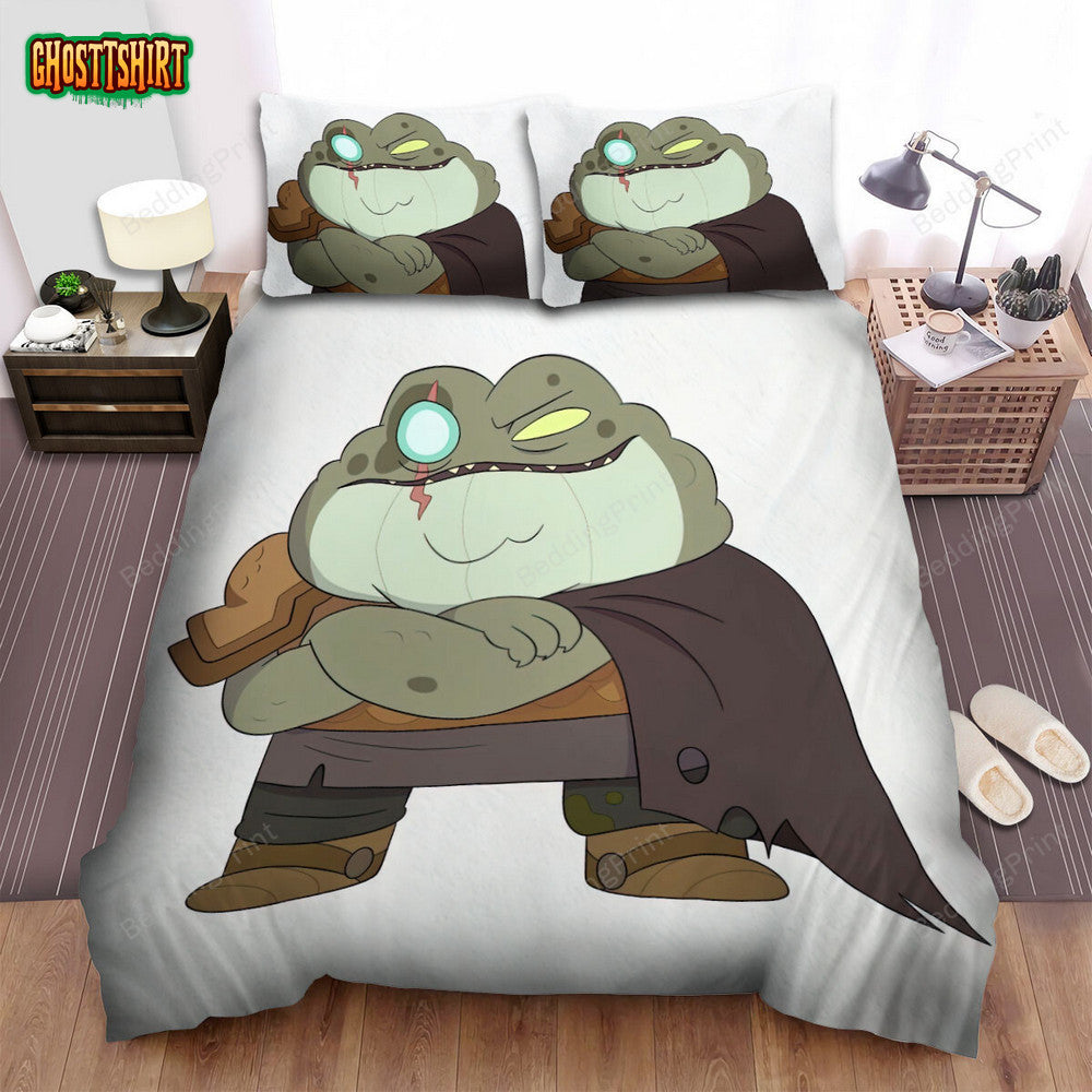 Amphibia (2019) Character Poster 5 Bed Sheets Duvet Cover Bedding Set