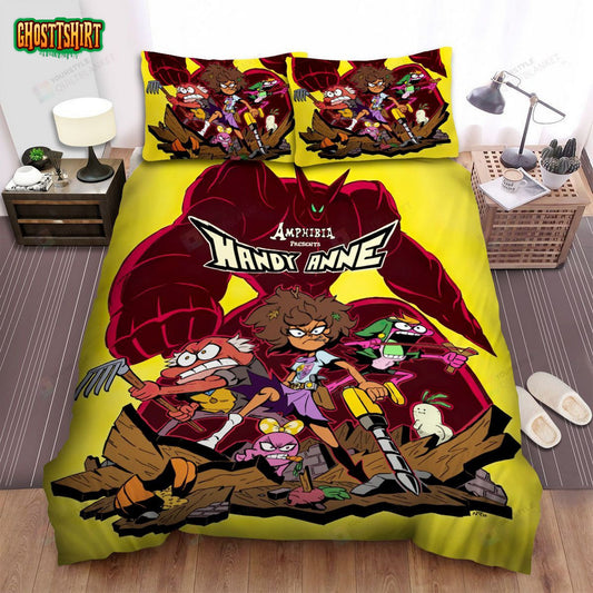Amphibia Handy Anne Poster Bed Sheets Spread Duvet Cover Bedding Set