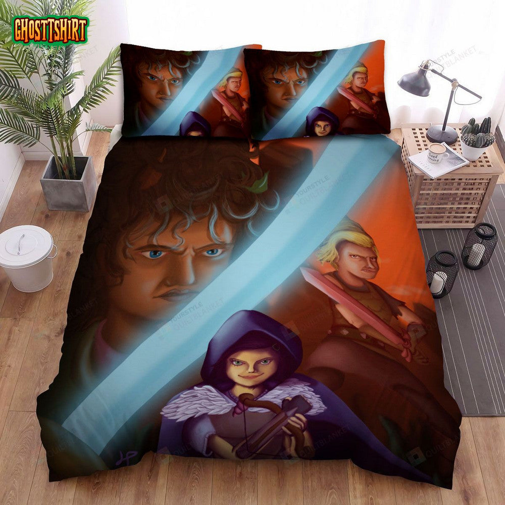 Amphibia In Star Wars Poster Style Bed Sheets Spread Duvet Cover Bedding Set