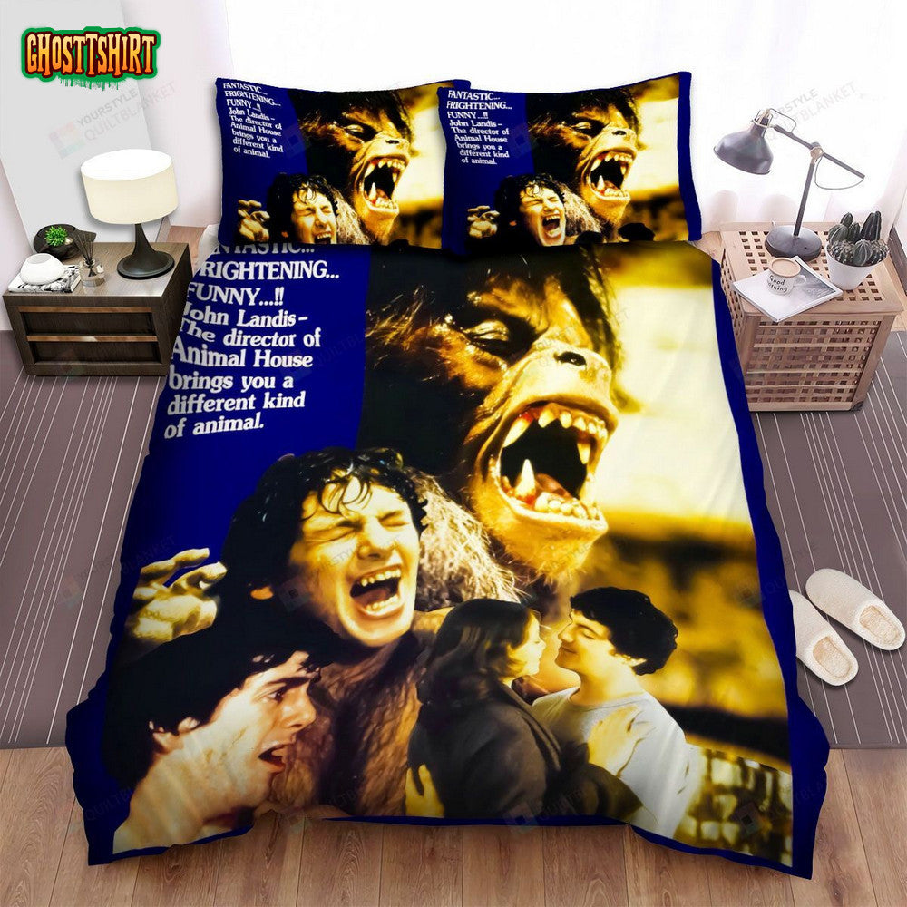 An American Werewolf In London Poster 5 Bed Sheets Spread Comforter Duvet Cover Bedding Set