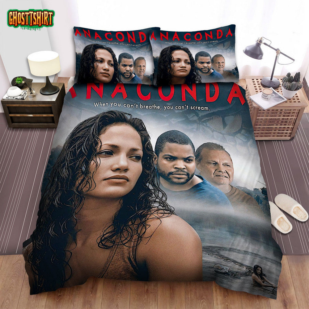 Anaconda Movie Poster V Photo Bed Sheets Spread Comforter Duvet Cover Bedding Set