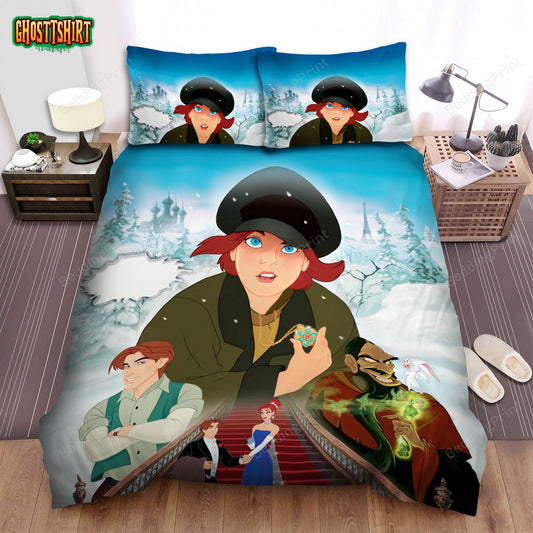 Anastasia Movie Poster 3 Bed Sheets Duvet Cover Bedding Set