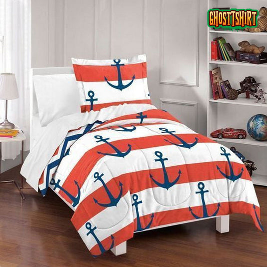 Anchor Bed Sheets Duvet Cover Bedding Set