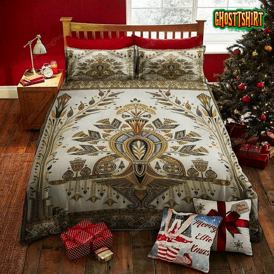 Ancient Egypt Pattern Duvet Cover Bedding Set