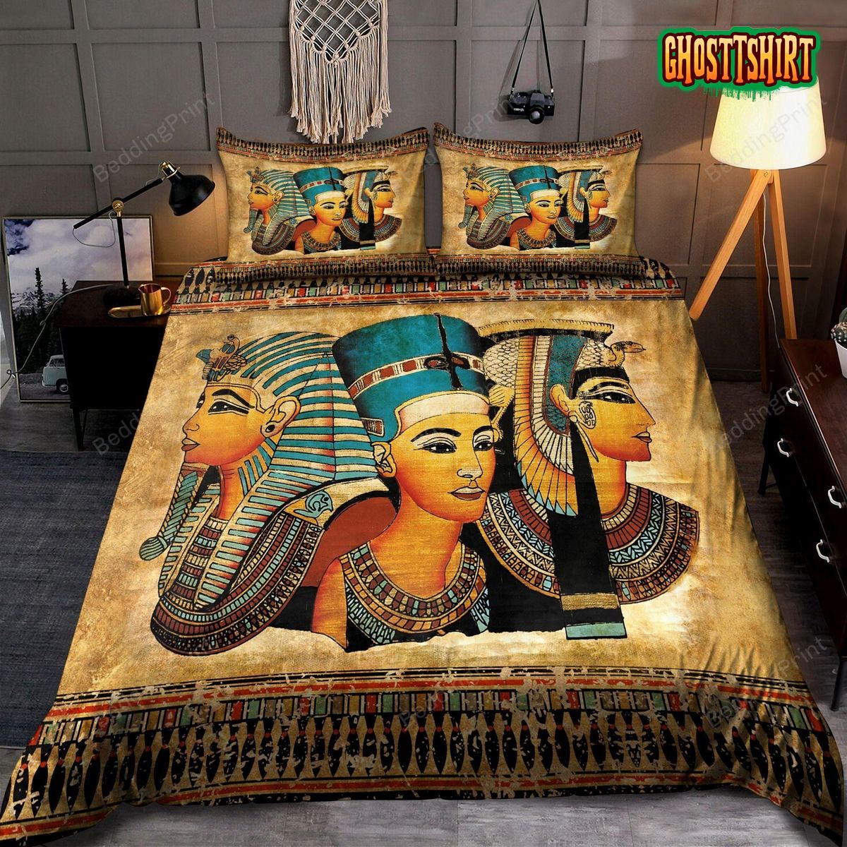 Ancient Egyptian Gods Bedding Set