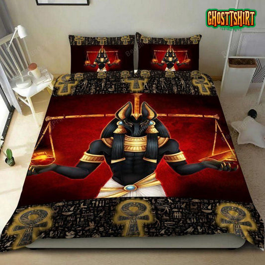 Ancient Egyptian Gods Duvet Cover Bedding Set