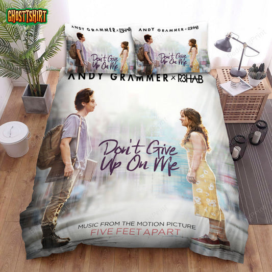 Andy Grammer Don't Give Up On Me Single Cover Bed Sheets Duvet Cover Bedding Set