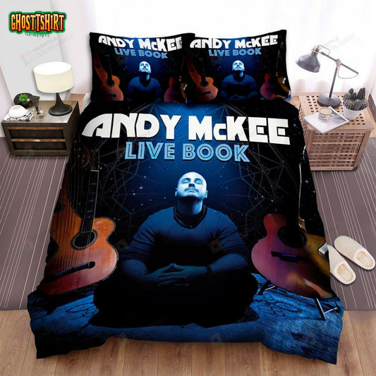 Andy Mckee Guitar Album Cover Bed Sheets Spread Comforter Duvet Cover Bedding Set