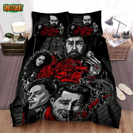 Angel Heart Movie Illustration Bed Sheets Spread Comforter Duvet Cover Bedding Set