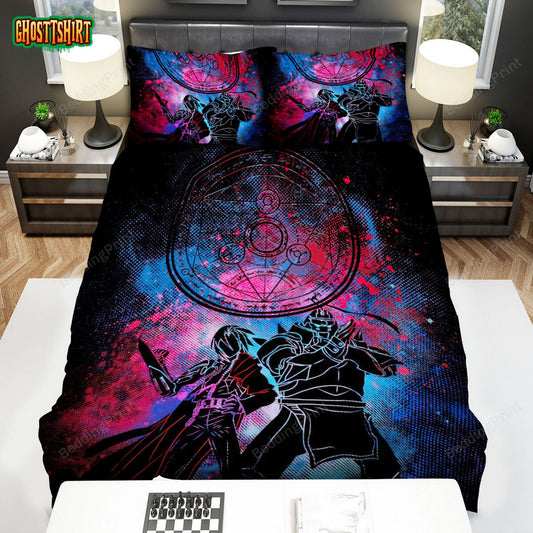 Anime Art Alchemist Bed Sheets Duvet Cover Bedding Set