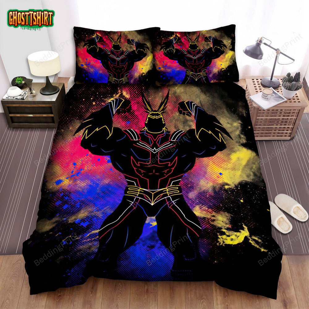 Anime Art Biggest Hero Bed Sheets Duvet Cover Bedding Set