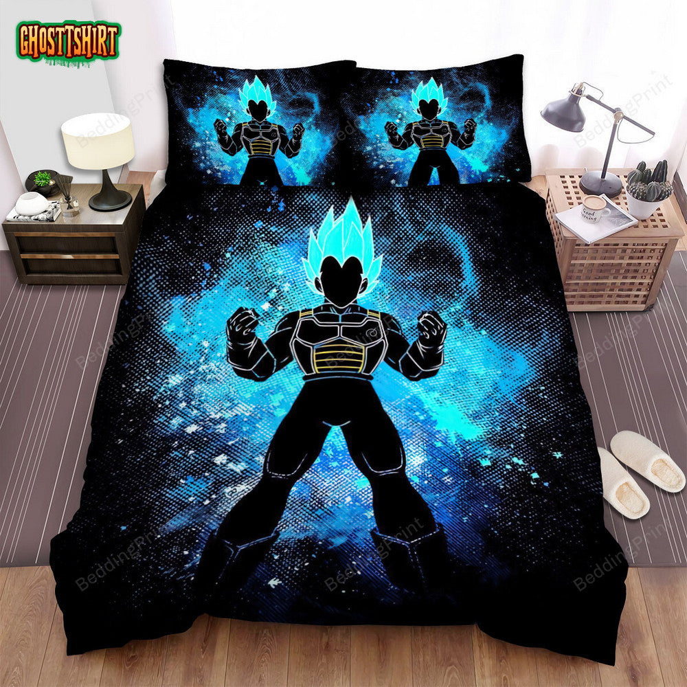 Anime Art Blue Prince Bed Sheets Duvet Cover Bedding Set
