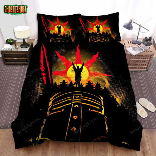 Anime Art Face Of The Sun Bed Sheets Duvet Cover Bedding Set