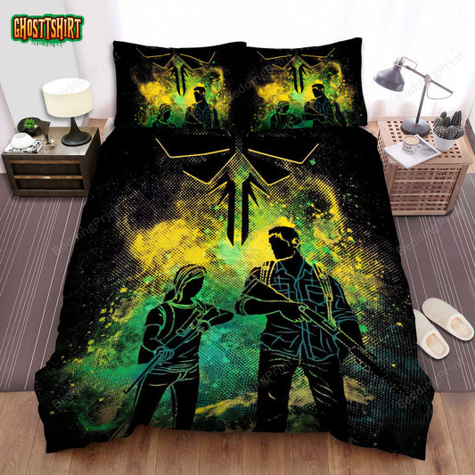 Anime Art Firefly Bed Sheets Duvet Cover Bedding Set
