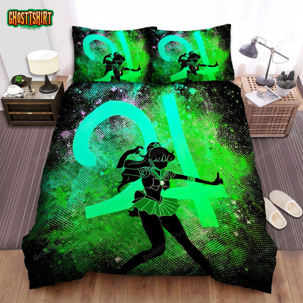 Anime Art Jupiter Bed Sheets Duvet Cover Bedding Set