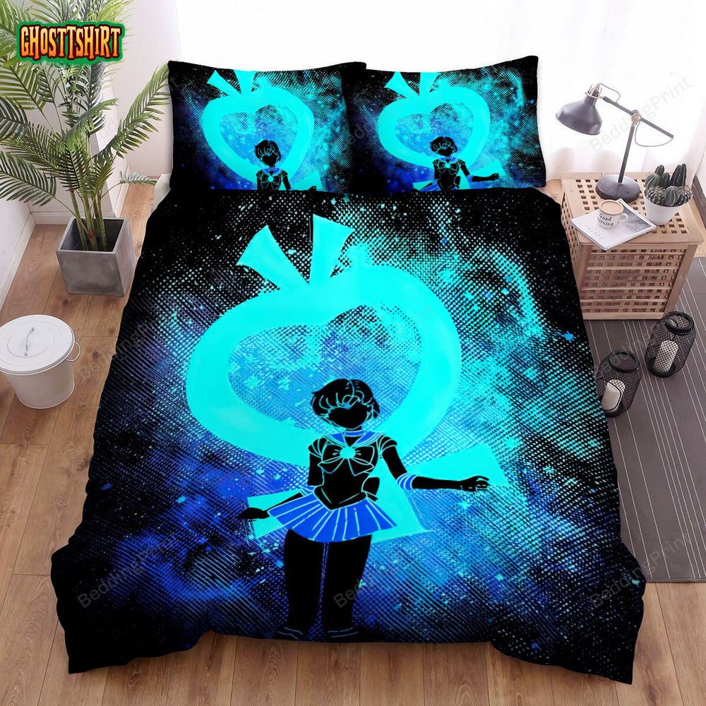 Anime Art Mercury Bed Sheets Duvet Cover Bedding Set