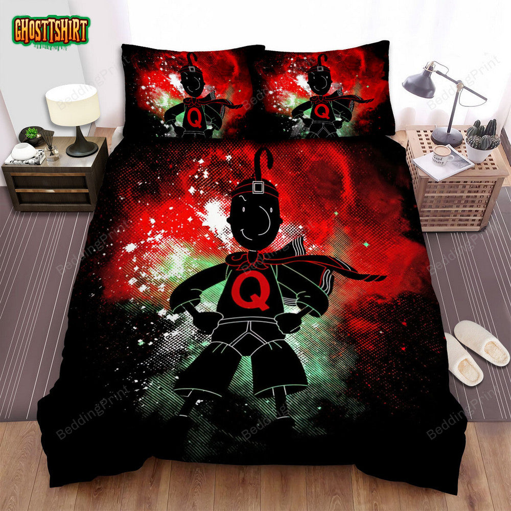 Anime Art Quailman Bed Sheets Duvet Cover Bedding Set