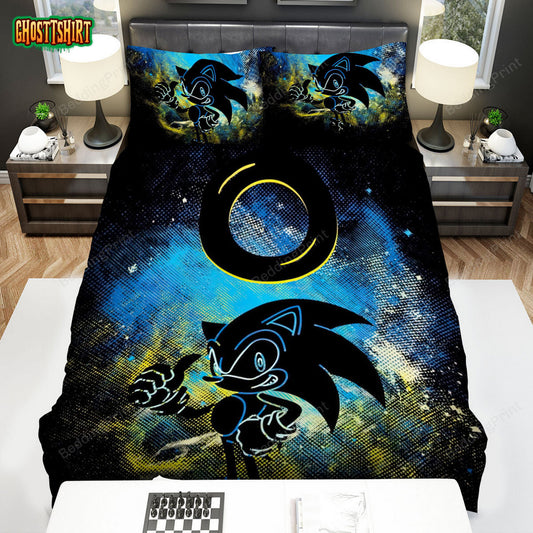 Anime Art Ring Bed Sheets Duvet Cover Bedding Set