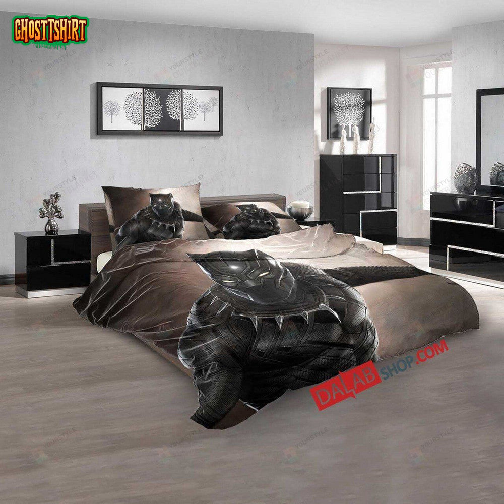 Anime Black Panther V 3D Customized Duvet Cover Bedroom Sets Bedding Set