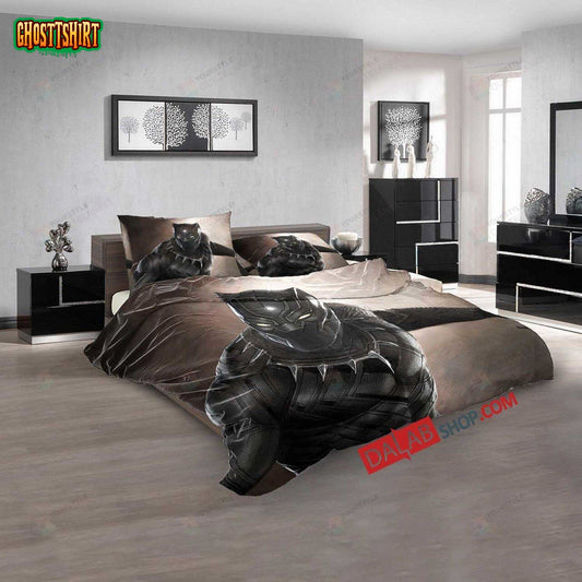 Anime Black Panther V 3D Customized Duvet Cover Bedroom Sets Bedding Set