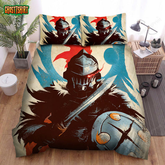 Anime Icons Goblin Slayer Bed Sheets Duvet Cover Bedding Set